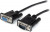 MXT1003MBK, Male 9 Pin D-sub to Female 9 Pin D-sub Serial Cable, 3m PVC