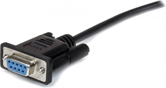 MXT1003MBK, Male 9 Pin D-sub to Female 9 Pin D-sub Serial Cable, 3m PVC