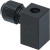 1210230085, Circular DIN Connectors Connector 052 PG07 BLack H6