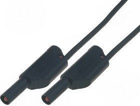 VSFK50002515-SW, Измерительный провод, ПВХ, 1,5м, черный, 32А