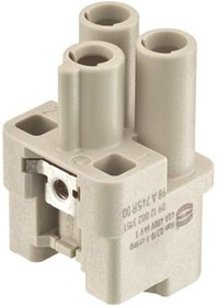 09160243101, Разъем: прямоугольный, "мама", Han DD, PIN: 24, 24+PE, размер 6B