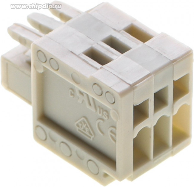 8EDGK-2.5-03P-11-01A(H), Разъемный клеммный блок серия 8EDGK-2.5 3 контакта