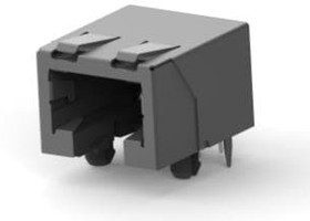 3-5338556-1, Гнездо, RJ45, PIN: 8, Конф: 8p8c, на PCB, THT
