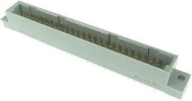 PCN10-50P-2.54DSA(72), DIN 41612 Connectors DIN 41612 HDR 50 POS 2.54mm Solder ST Th