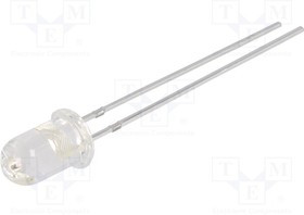 N0R33L83, LED; 5mm; red; 6000?8500mcd; 16°; 2?2.4V; -40?85°C; 60mW