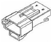 12129938, Automotive Connectors 2P M BLK CONNECTOR 630 SERIES 46 AMPS
