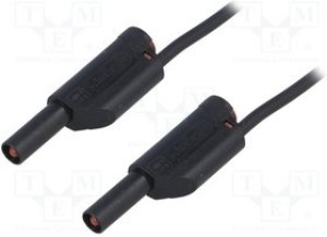 VSFK5000150-SW, Измерительный провод, ПВХ, 0,5м, красный, 32А
