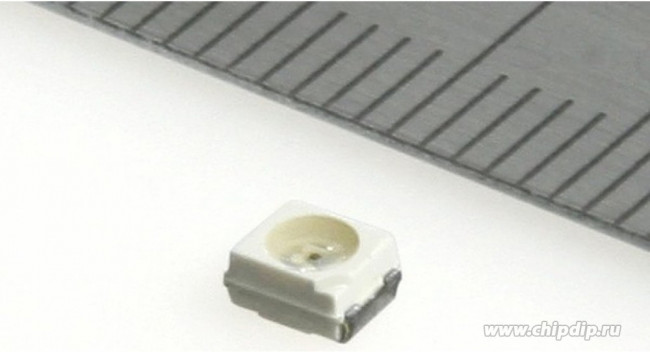 KA-3528SEC, Светодиод оранжевый SMD 3528, 180-350мКд, 120°, 601нМ (OBSOLETE!)