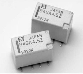 FTR-B4CA024Z, Реле: электромагнитное, DPDT, Uобмотки: 24ВDC, 0,3A/125ВAC, 2А FTR-B4CA024Z, Реле: электромагнитное, DPDT, Uобмотки: 24ВDC, 0,3A/125ВAC, 2А