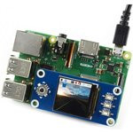 1.3inch LCD HAT, LCD дисплей 240×240px форм-фактора HAT для Raspberry 1.3inch LCD HAT, LCD дисплей 240×240px форм-фактора HAT для Raspberry