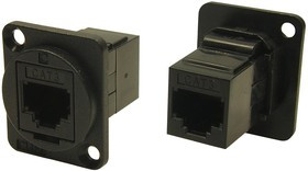 CP30224, Соединитель, FT, Кат: 3, Конф: 6p6c, гнездо RJ12, с обеих сторон CP30224, Соединитель, FT, Кат: 3, Конф: 6p6c, гнездо RJ12, с обеих сторон