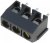 TB-5.0-P-3P-GY, Зажимная рейка для печатных плат, угловой 90°, 5мм, на PCB, 16А TB-5.0-P-3P-GY, Зажимная рейка для печатных плат, угловой 90°, 5мм, на PCB, 16А