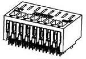 5536501-3, HARD METRIC CONNECTOR, HEADER, 96 POSITION 5536501-3, HARD METRIC CONNECTOR, HEADER, 96 POSITION