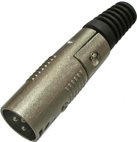 JD-357 / AUD-71, Разъём микрофонный XLR JD-357/AUD-71, вилка 3-х полюсное
