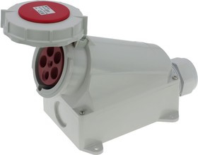 Настенная розетка 63A/400V/3P+N+E/IP67 CA136