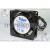 Вентилятор 80x80x25, напряжение 220В, ток 0,08А, выводы 2L, подшипник скольжения, RQA8025HSL