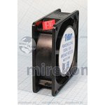 Вентилятор 80x80x25, напряжение 220В, ток 0,08А, выводы 2L, подшипник скольжения, RQA8025HSL