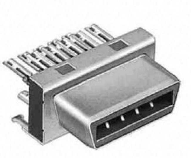 FI40B-2015S(50), Разъем PIN "мама" пайка
