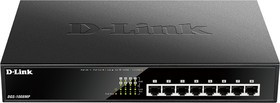 DGS-1008MP, DGS-1008MP, Smart, Unmanaged 8 Port Ethernet Switch With PoE