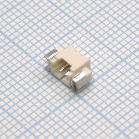KLS1-XL1-1.25-02-RM-R, (FH02MR SMT), Разъем 1,25ММ вилка на плату