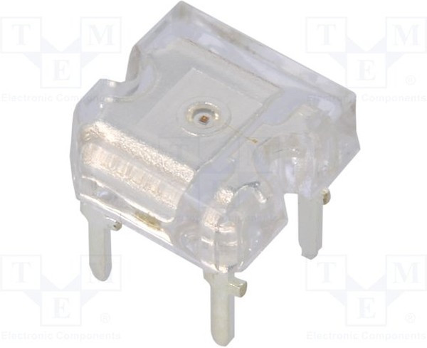 OSY5PAZ3K1D, LED Super Flux; 7.62x7.62mm; yellow; 750?1000mcd; 180°; 50mA