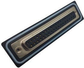RND 205-01028, Waterproof D-Sub Connector IP67, DC-37, Socket, Solder Cup