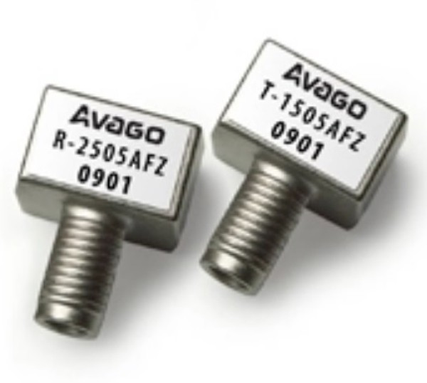 HFBR-1506AFZ, Оптоволоконный передатчик, SMA порт, 650 нм, 45 мм, 60 мА, 2.1 В, 3 В HFBR-1506AFZ, Оптоволоконный передатчик, SMA порт, 650 нм, 45 мм, 60 мА, 2.1 В, 3 В