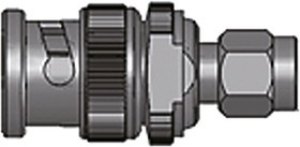 150-8500, Straight Coax Adapter BNC Plug to SMA Plug 2GHz