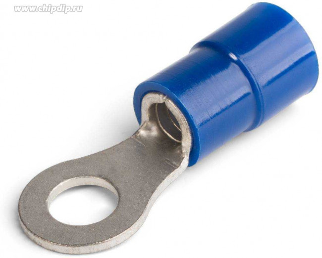 61776, Наконечник кабельный кольцевой изолированный НКИ(н) 16-8 серия ПРОФИ (КВТ)