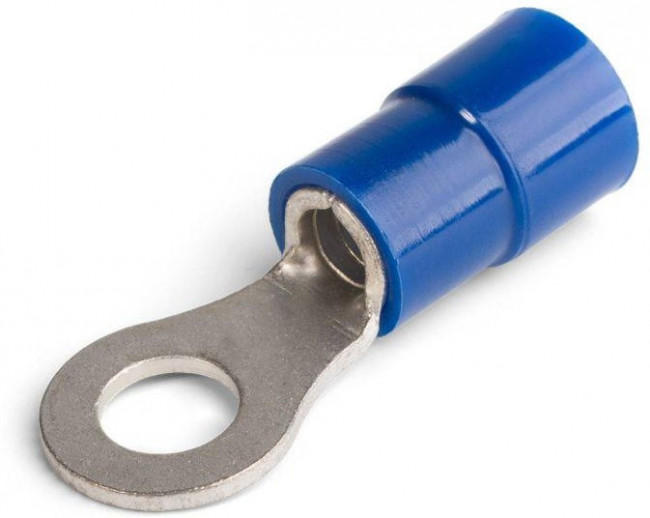 61776, Наконечник кабельный кольцевой изолированный НКИ(н) 16-8 серия ПРОФИ (КВТ)