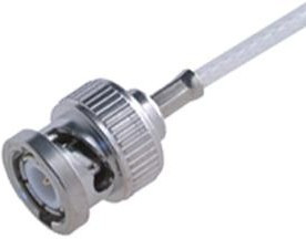 11"BNC-75-2-15/133"NE, Разъем РЧ / Коаксиальный, BNC Коаксиальный, Прямой Штекер, Обжимной, 75 Ом, RG179B/U, RG187A/U 11"BNC-75-2-15/133"NE, Разъем РЧ / Коаксиальный, BNC Коаксиальный, Прямой Штекер, Обжимной, 75 Ом, RG179B/U, RG187A/U