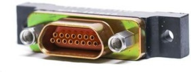 MDM-15SBSP, Conn Micro-D SKT 15 POS 0.64mm Solder ST Thru-Hole 15 Terminal 1 Port
