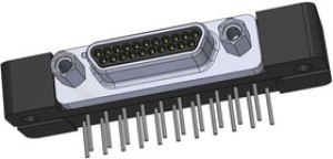 M83513/21-H01NP, MICRO-D SUB CONN, R/A RCPT, 100POS, TH M83513/21-H01NP, MICRO-D SUB CONN, R/A RCPT, 100POS, TH