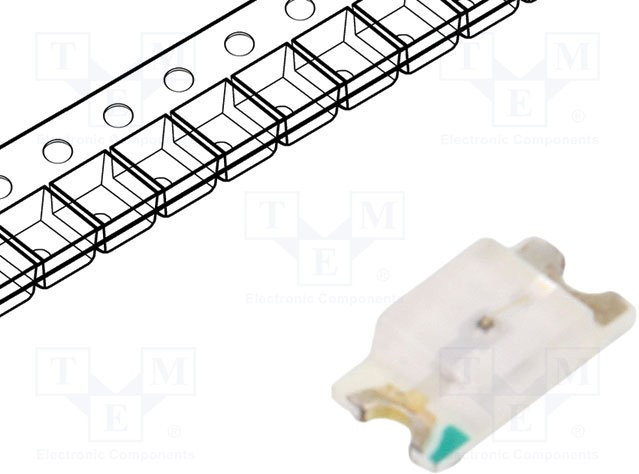 OSTC3236C1E, LED; SMD; 1206; yellow green; 100?150mcd; 3.2x1.6x1.8mm; 35°; 20mA OSTC3236C1E, LED; SMD; 1206; yellow green; 100?150mcd; 3.2x1.6x1.8mm; 35°; 20mA