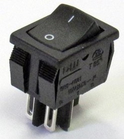 GRS-4021-0033, Rocker Switches DPST 16A 125-250VAC