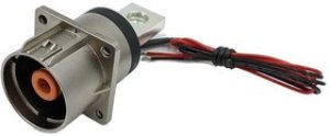 PL00V-501-10D10, Heavy Duty Power Connectors 14MM SNG WY RCP V KY D10 BSUBAR HOLE