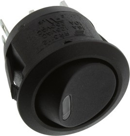 RR3112LBLKBLKREDEF3, ROCKER SWITCH, SPST, 16A, 125VAC, PANEL RR3112LBLKBLKREDEF3, ROCKER SWITCH, SPST, 16A, 125VAC, PANEL