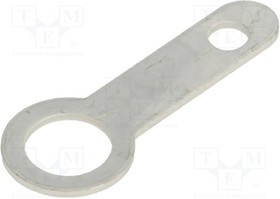 KEYS7327, Наконечник: кольцевой под пайку, 0,5мм, M4, d: 4,32мм, пайка KEYS7327, Наконечник: кольцевой под пайку, 0,5мм, M4, d: 4,32мм, пайка