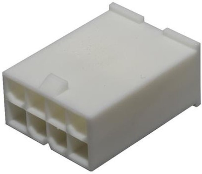 0039013089, Conn Housing PL 8 POS 4.2mm Crimp ST Cable Mount Natural Mini-Fit Jr. Bag 0039013089, Conn Housing PL 8 POS 4.2mm Crimp ST Cable Mount Natural Mini-Fit Jr. Bag