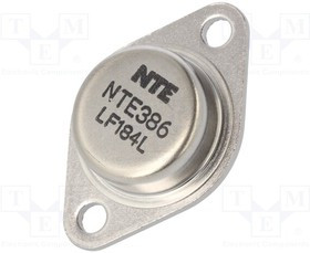 NTE386, Транзистор: NPN, биполярный, 500В, 20А, 100Вт, TO3