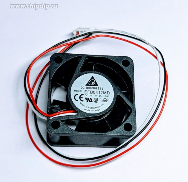 Вентилятор Delta EFB0412MD 40x20 12V 0.1A 3pin Вентилятор Delta EFB0412MD 40x20 12V 0.1A 3pin
