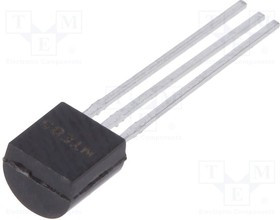 NTE85, Транзистор: NPN, биполярный, 30В, 0,5А, 0,625Вт, TO92