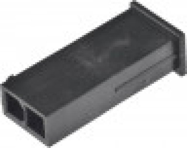 46999-0275, Mini-Fit Jr Male Connector Housing, 4.2mm Pitch, 2 Way, 2 Row 46999-0275, Mini-Fit Jr Male Connector Housing, 4.2mm Pitch, 2 Way, 2 Row