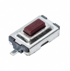 PTS636 SK25F SMTR LFS, Switch Tactile N.O. SPST Rectangular Button F-Lead 0.05A 12VDC 2.45N SMD T/R