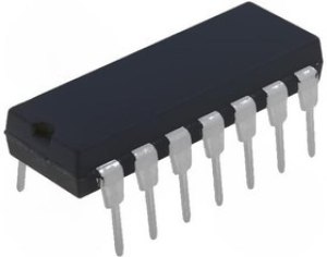 CD74HCT125E, IC: digital; buffer,non-inverting,line driver; Ch: 4; THT; DIP14 CD74HCT125E, IC: digital; buffer,non-inverting,line driver; Ch: 4; THT; DIP14