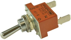 S1F, SWITCH, TOGGLE, SPST, 20A, 250VAC