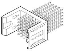 74741-101LF, High Speed / Modular Connectors 5X6 STRAIGHT HDR PRESS-FIT
