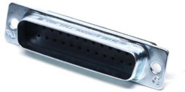 DBUH-25P, D-Sub Standard Connectors 25C PLUG W CONTACTS