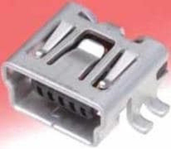 UX60SC-MB-5ST(01), USB Connectors 5P F MINI-B RECEPT STANDARD SMT
