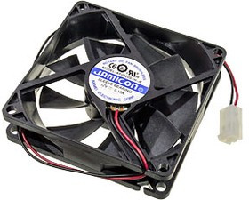 KF0820S1H-R, вентилятор 12В 80х80х20 мм подшипник скольжения